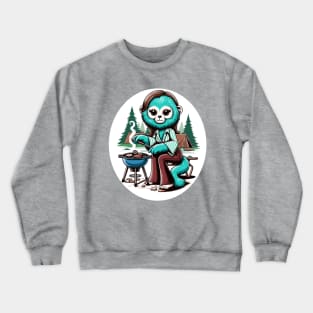 Monkey make BBQ Crewneck Sweatshirt